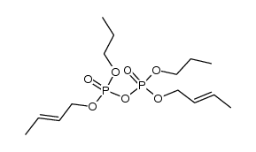 P1,P2-dicrotyl P1,P2-dipropyl pyrophosphate结构式