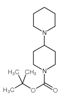 [1,4'-联哌啶]-1'-羰基-1'-羧酸叔丁基酯结构式