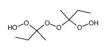 dioxybis(1-methylpropylidene) hydroperoxide Structure