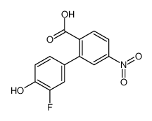 2-(3-fluoro-4-hydroxyphenyl)-4-nitrobenzoic acid结构式
