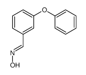 N-[(3-phenoxyphenyl)methylidene]hydroxylamine Structure