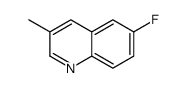 (9CI)-6-氟-3-甲基喹啉结构式