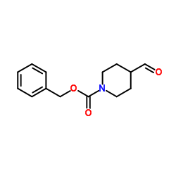 4-甲酰基-N-Cbz-哌啶结构式