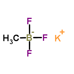 Potassium trifluoro(methyl)borate Structure