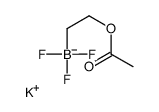 Potassium(2-acetoxyethyl)trifluoroborate Structure