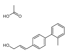 acetic acid,3-[4-(2-methylphenyl)phenyl]prop-2-en-1-ol Structure