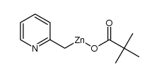 (pyridin-2-ylmethyl)zinc pivalate Structure