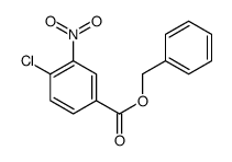 benzyl 4-chloro-3-nitrobenzoate结构式