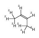 (E)-1,1,1,2,3,4,4,4-octadeuteriobut-2-ene Structure