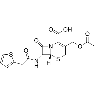 头孢噻吩酸结构式