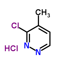 3-chloro-4-methylpyridazine hydrochloride Structure