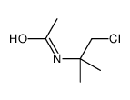 N-(1-chloro-2-methylpropan-2-yl)acetamide结构式