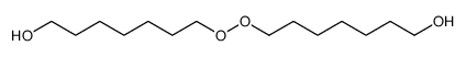 7-(7-hydroxyheptylperoxy)heptan-1-ol Structure