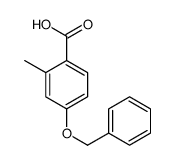 4-(苄氧基)-2-甲基苯甲酸结构式