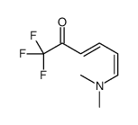 6-(dimethylamino)-1,1,1-trifluorohexa-3,5-dien-2-one结构式