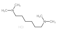 N1,n1,n6,n6-四甲基己烷-1,6-二胺双盐酸盐结构式