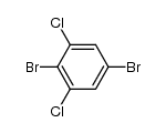 2,5-DIBROMO-1,3-DICHLOROBENZENE结构式