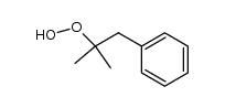 2-methyl-1-phenyl-2-propyl hydroperoxide Structure