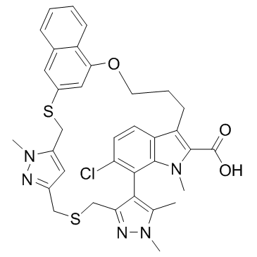 AZD-5991 Racemate Structure