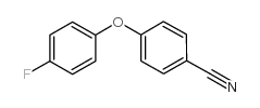 4-(4-氟苯氧基)苯甲腈结构式