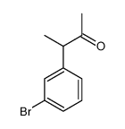 3-(3-bromophenyl)butan-2-one结构式