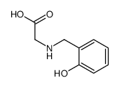 2-[(2-hydroxyphenyl)methylamino]acetic acid Structure