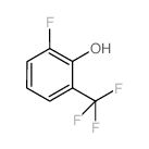 2-氟-6-(三氟甲基)苯酚结构式