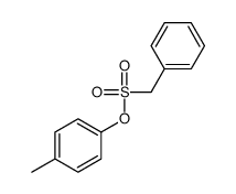 (4-methylphenyl) phenylmethanesulfonate结构式