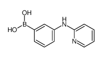 [3-(pyridin-2-ylamino)phenyl]boronic acid Structure