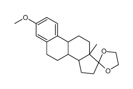 3-O-甲基雌酮17-(乙二酮缩酮)结构式