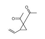 1-(1-acetyl-2-ethenylcyclopropyl)ethanone Structure