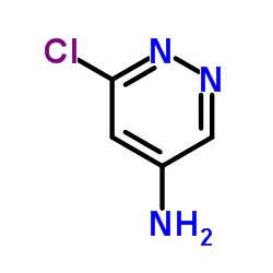 6-Chloro-4-pyridazinamine Structure