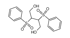 2,3-bis(phenylsulfonyl)butane-1,4-diol Structure