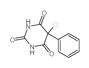 2,4,6(1H,3H,5H)-Pyrimidinetrione, 5-chloro-5-phenyl- picture