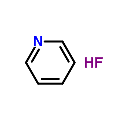 Hydrogen fluoride-pyridine complex structure