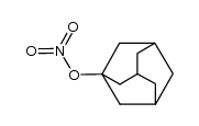 1-adamantyl nitrate Structure