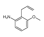Benzenamine, 3-methoxy-2-(2-propenyl)- (9CI)结构式
