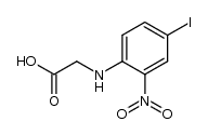 N-(4-iodo-2-nitrophenyl)glycine Structure
