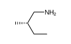 S(-)-2-甲基-1-丙胺结构式