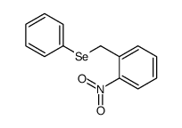 1-nitro-2-(phenylselanylmethyl)benzene Structure