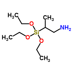 2-(Triethoxysilyl)-1-propanamine Structure