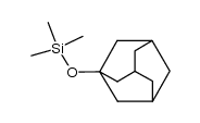 trimethyl(tricyclo[3.3.1.13,7]dec-1-yloxy)silane Structure