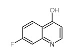 7-FLUOROQUINOLIN-4-OL structure