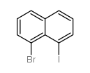 1-溴-8-碘萘结构式