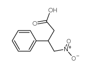β-(NITROMETHYL)-BENZENEPROPANOIC ACID Structure