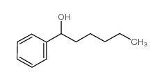 Benzenemethanol, a-pentyl- Structure