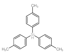 Benzene,1,1',1''-silylidynetris[4-methyl-结构式