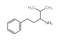4-methyl-1-phenyl-pentan-3-amine结构式