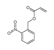 (2-nitrophenyl)methyl prop-2-enoate Structure