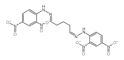 戊二醛双(2,4-二硝基苯腙)结构式
